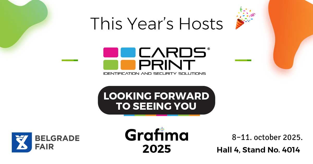 Cards print at Grafima 2025