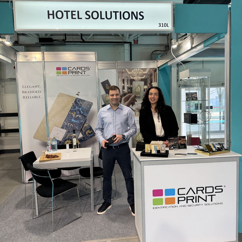 Cards Print stand at SIRHA Budapest 2026