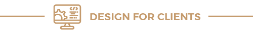 Design for clients header
