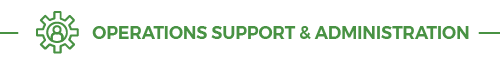 Operations support and administration team header