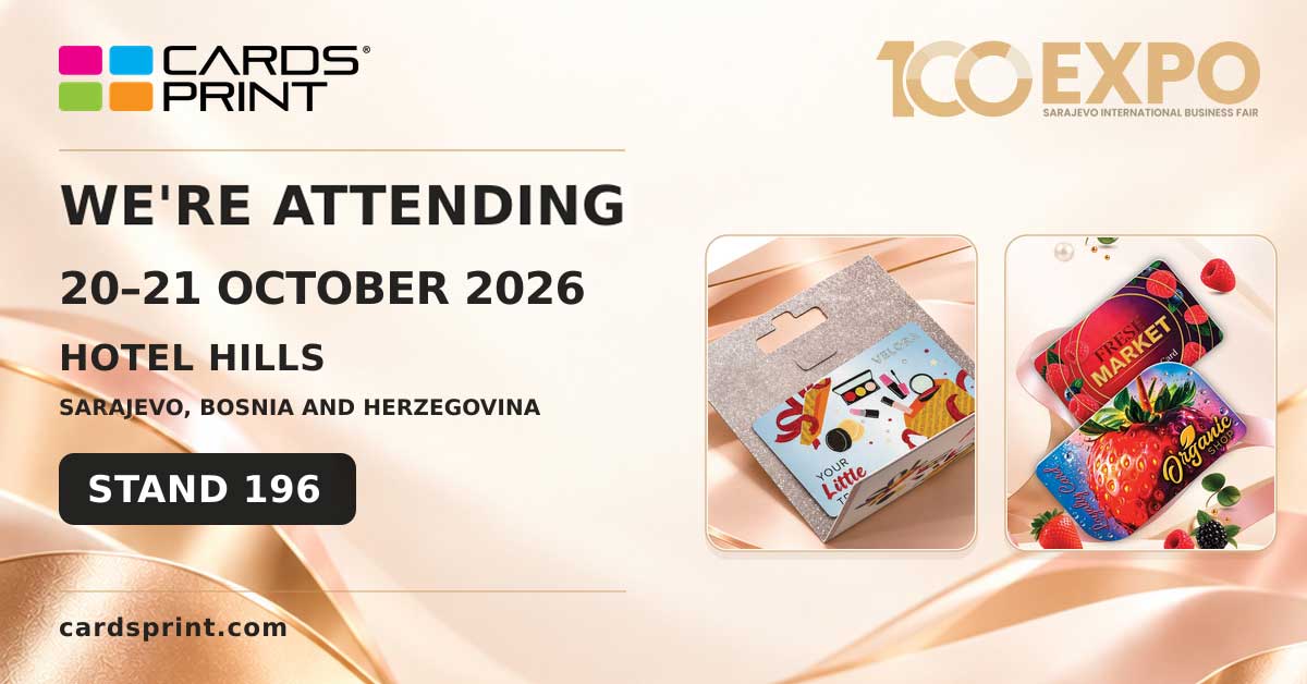 Cards print na 100EXPO 2026