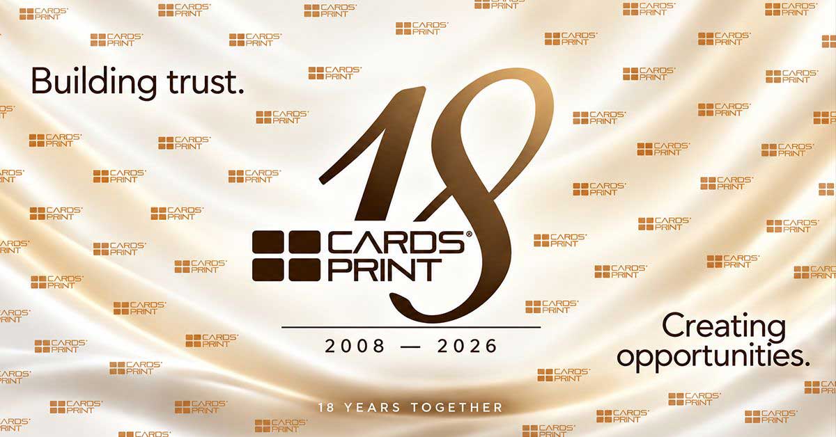 18 years of Cards Print